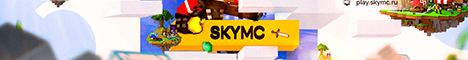 Баннер сервера Minecraft SkyMC