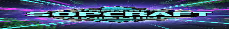 Баннер сервера Minecraft SopCraft ›
