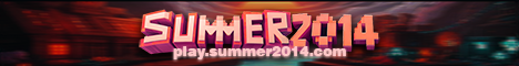 Баннер сервера Minecraft Summer2014