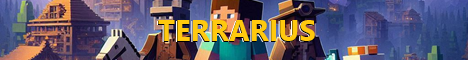 Баннер сервера Minecraft Terrarius