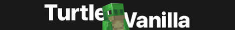 Баннер сервера Minecraft Turtle