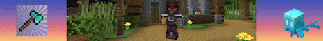 Баннер сервера Minecraft VanillaTrue