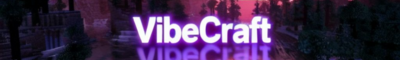 Баннер сервера Minecraft VibeCraft