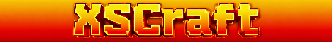 Баннер сервера Minecraft XSCraft