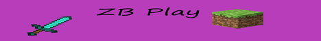 Баннер сервера Minecraft ZB Play