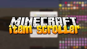 Скачать Item Scroller для Minecraft 1.10
