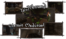 Скачать Wolfhound Classic Medieval для Minecraft 1.12