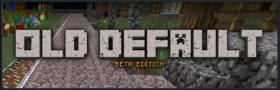 Скачать Old Default - Beta Edition для Minecraft 1.8.9