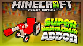 Скачать Super Wheelchair для Minecraft PE 1.1