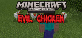 Скачать Evil Chicken для Minecraft PE 1.1
