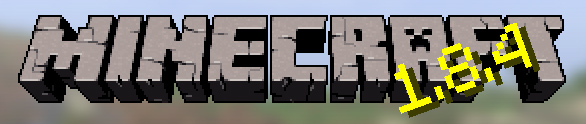 Лого Minecraft 1.8.4