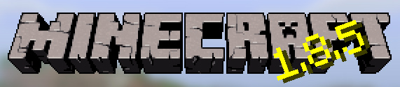 Лого Minecraft 1.8.5