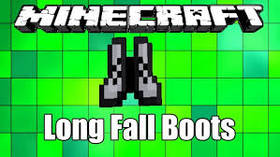 Скачать Long Fall Boots для Minecraft 1.12.1