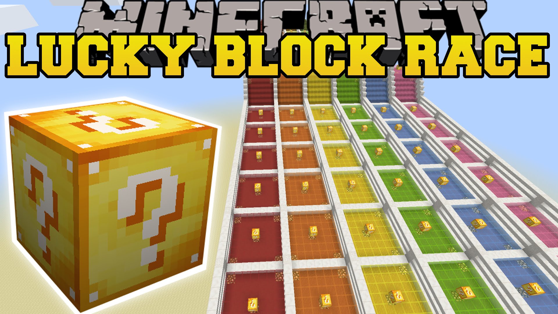 Lucky Blocks Race скриншот 1