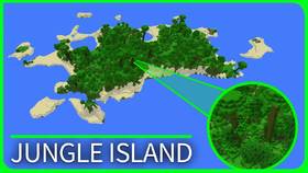 Скачать Jungle island для Minecraft 1.12