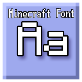 Скачать Minecraft Font для Minecraft 1.12.1