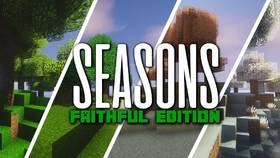 Скачать Seasons Addon for Faithful для Minecraft 1.12.1