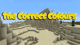 Скачать The Correct Colours для Minecraft 1.12.1