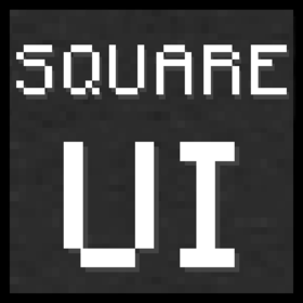 Скачать Square UI для Minecraft 1.12.1