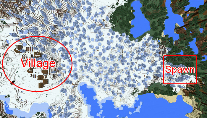 1412966316: Деревня в равнине ледяных шипов скриншот 2