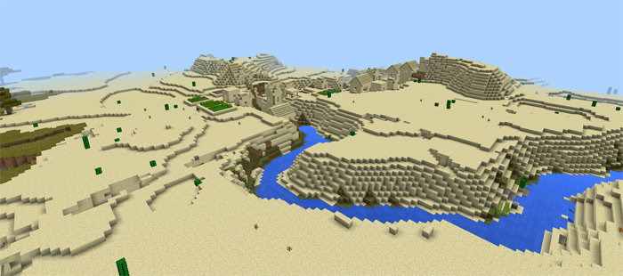 1277659: Тройная деревня в пустыне скриншот 2