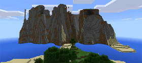 -2139956204: Гигантская горная цепь | Сид Minecraft PE