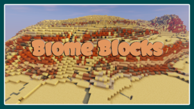 Скачать Biome Blocks для Minecraft 1.12