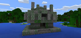 1722489668: Храм в джунглях на воде | Сид Minecraft PE