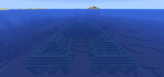 -1588309647: Подводная крепость возле спавна скриншот 2