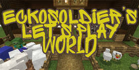Скачать EckoSoldier’s Let’s Play World для Minecraft 1.2
