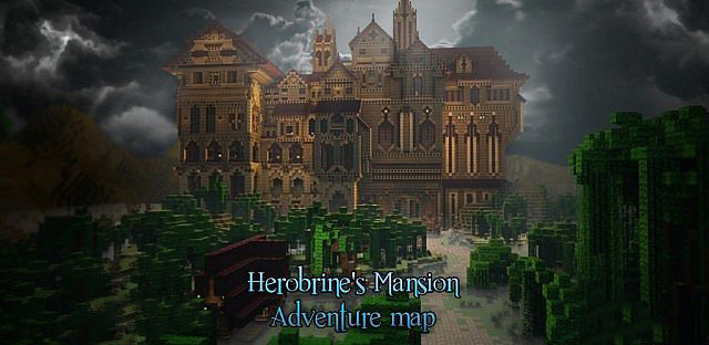 Herobrine's Mansion скриншот 1