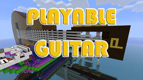 Скачать Playable Guitar для Minecraft 1.8