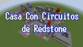 Скачать Casa Con Circuitos de Redstone для Minecraft