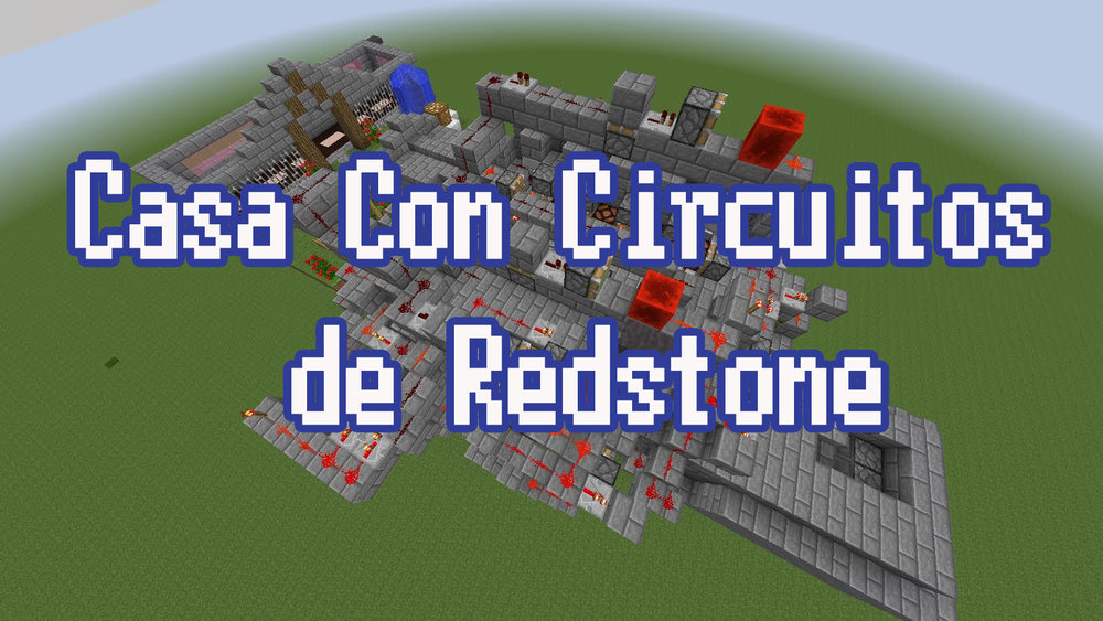 Casa Con Circuitos de Redstone скриншот 1