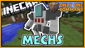 Скачать Mechs in One Command для Minecraft 1.10.2