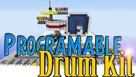 Скачать Programmable Drum Kit для Minecraft