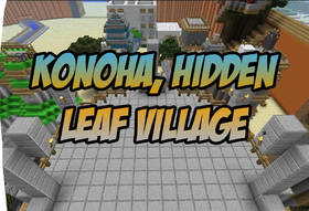 Скачать Konoha, hidden leaf village для Minecraft