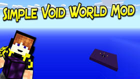 Скачать Simple Void World для Minecraft 1.12.2