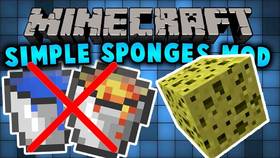 Скачать Simple Sponge для Minecraft 1.12.2