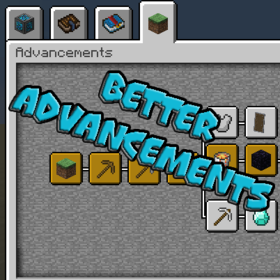 Скачать Better Advancements для Minecraft 1.12.2