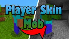 Скачать Player Skin Mob для Minecraft 1.12.2