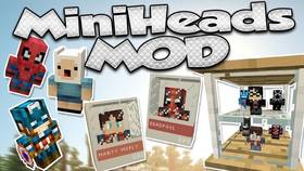 Скачать MiniHeads для Minecraft 1.12.2