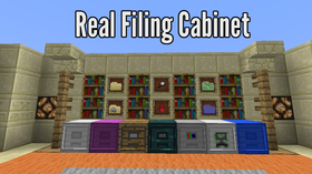 Скачать Real Filing Cabinet для Minecraft 1.12.2