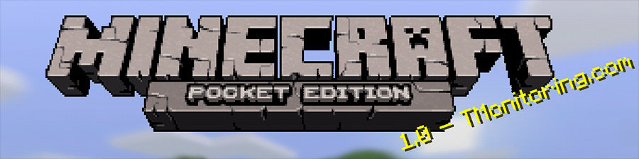 Лого Minecraft PE 1.0