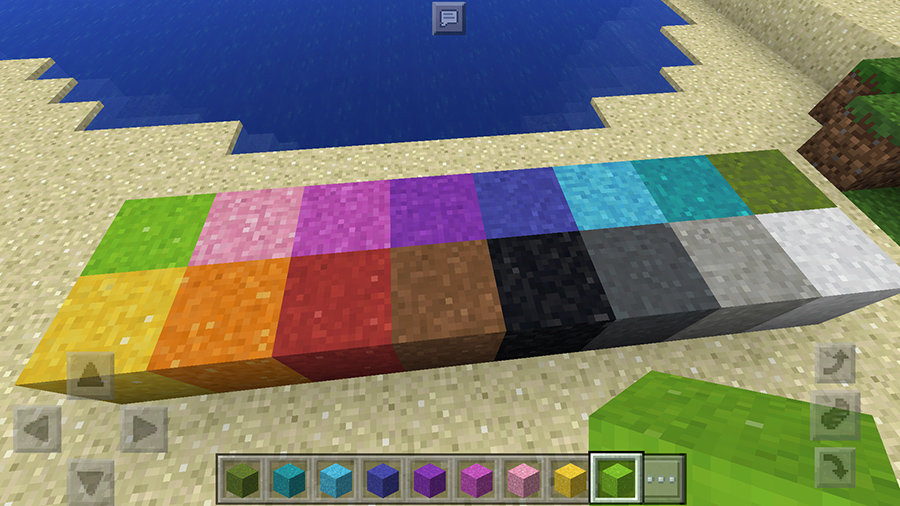 Цемент Minecraft PE 1.1 Скриншот 1