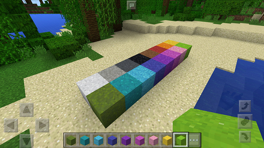 Цемент Minecraft PE 1.1 Скриншот 2