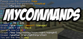 Скачать Mycommands для Minecraft 1.12.2