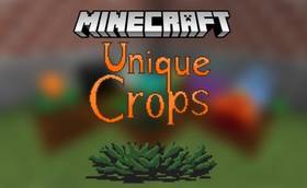 Скачать Unique Crops для Minecraft 1.12.2