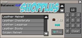 Скачать ShopPlus для Minecraft 1.12.2