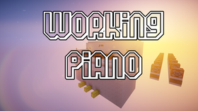 Скачать Working Piano для Minecraft